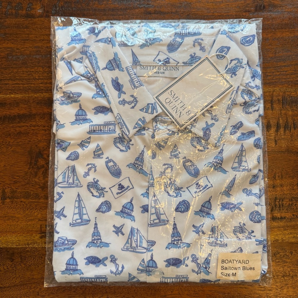 NWT Men’s Smith & Quinn Button Down